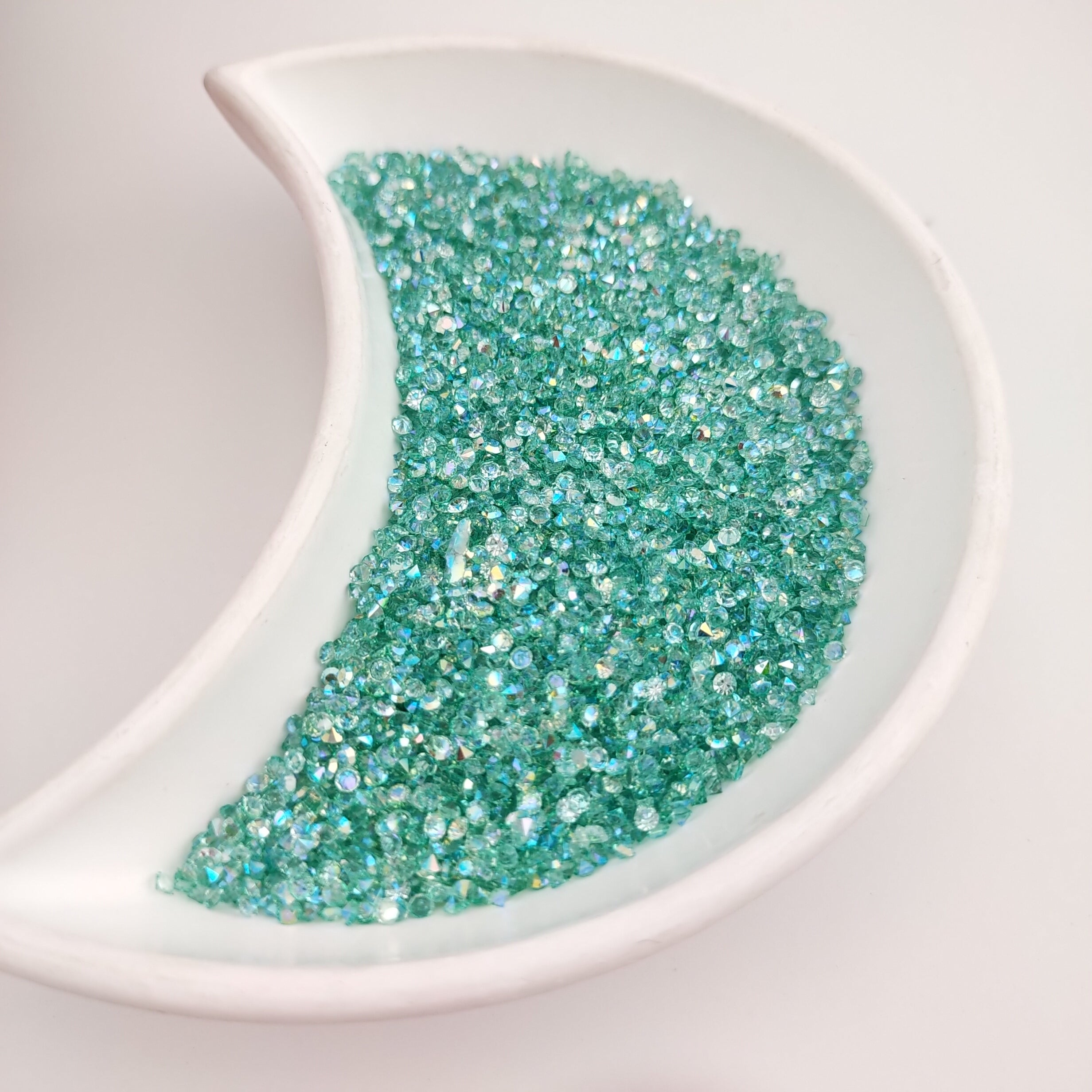 FS1115- 2MM Crystal AB Sugar Diamonds For Making Sugar Beads Or Sugar Beadable Pens