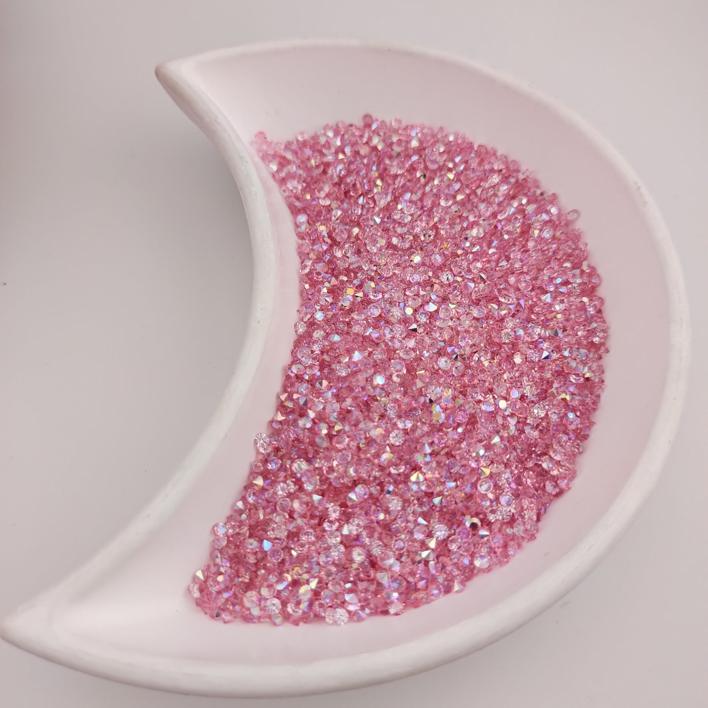 FS1115- 2MM Crystal AB Sugar Diamonds For Making Sugar Beads Or Sugar Beadable Pens