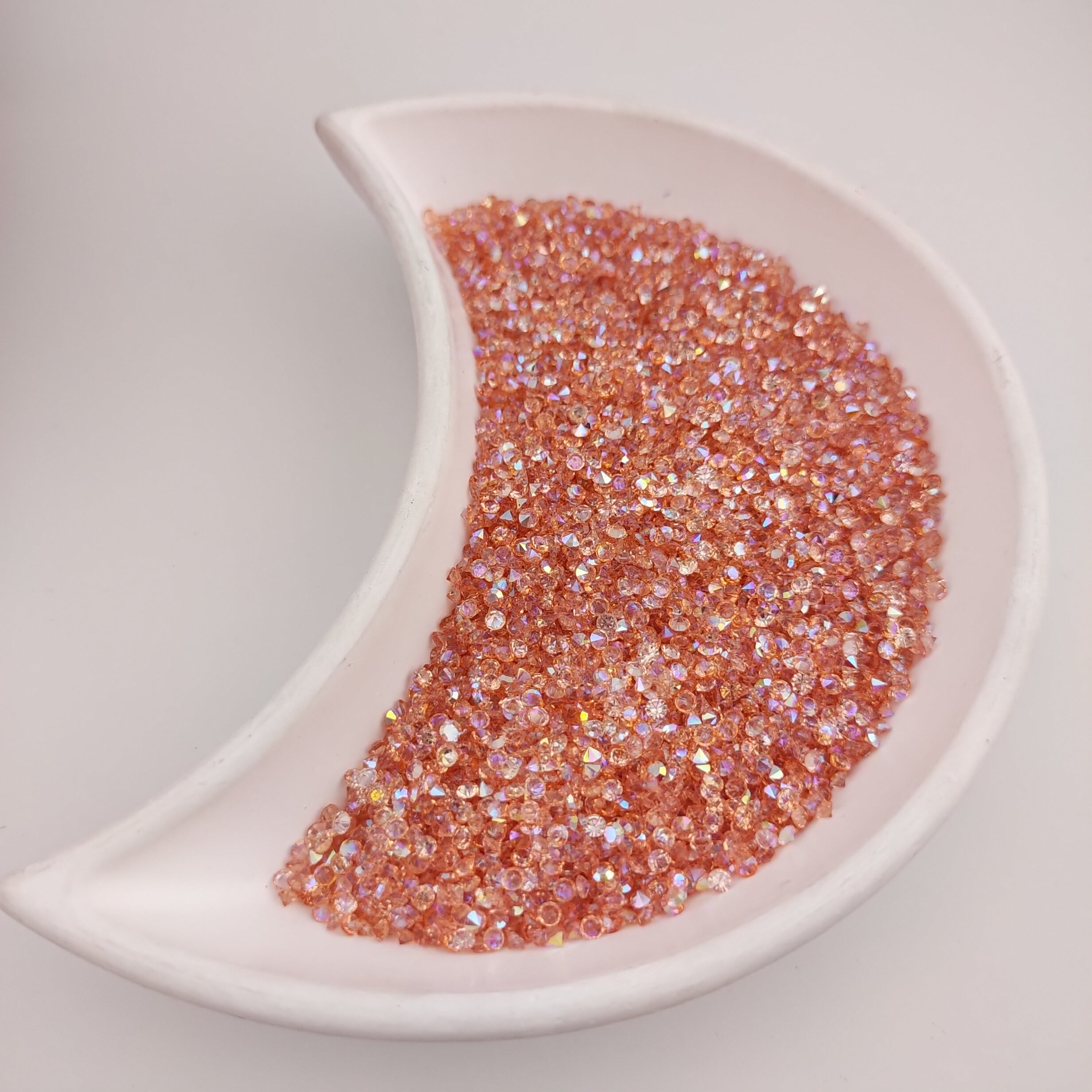 FS1115- 2MM Crystal AB Sugar Diamonds For Making Sugar Beads Or Sugar Beadable Pens