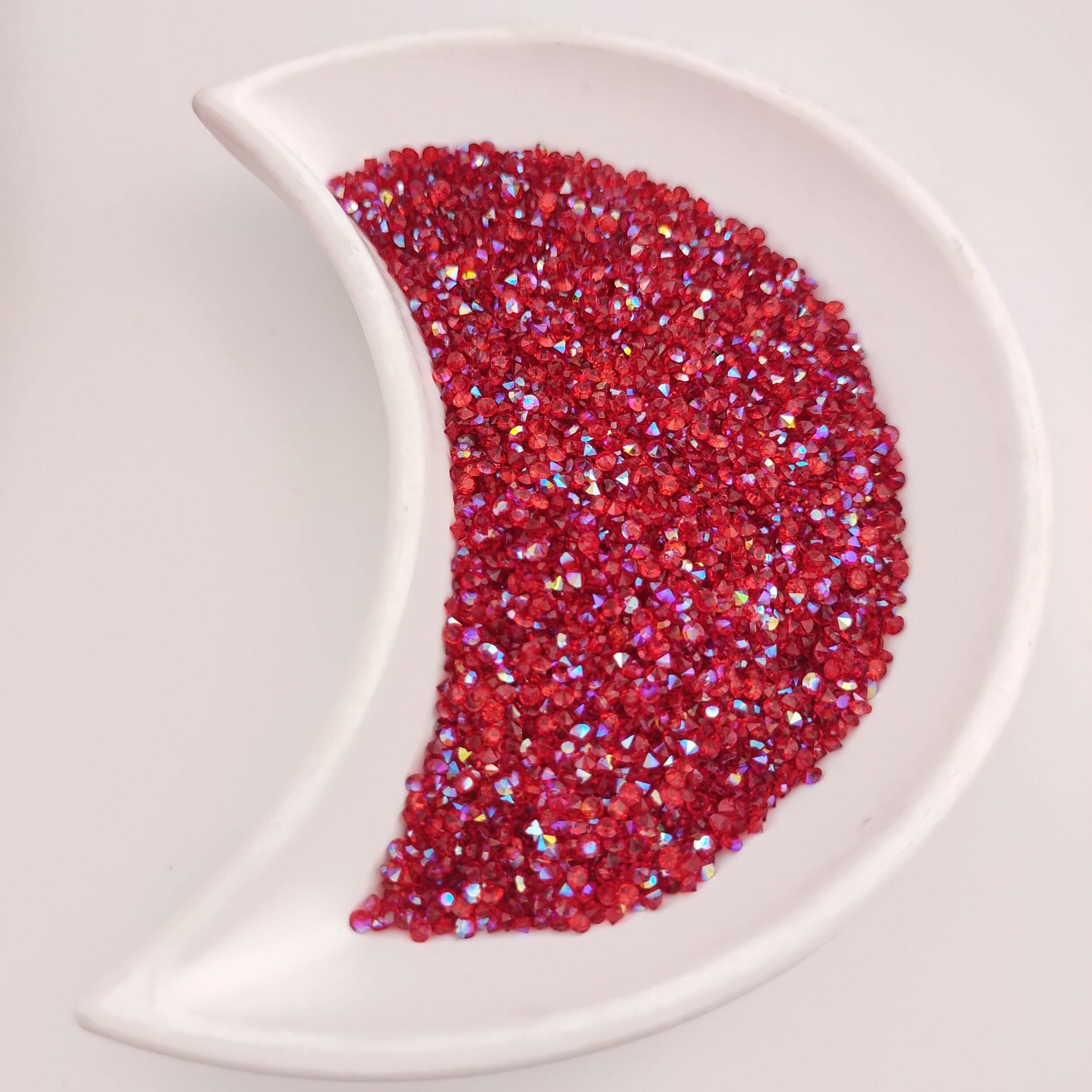FS1115- 2MM Crystal AB Sugar Diamonds For Making Sugar Beads Or Sugar Beadable Pens