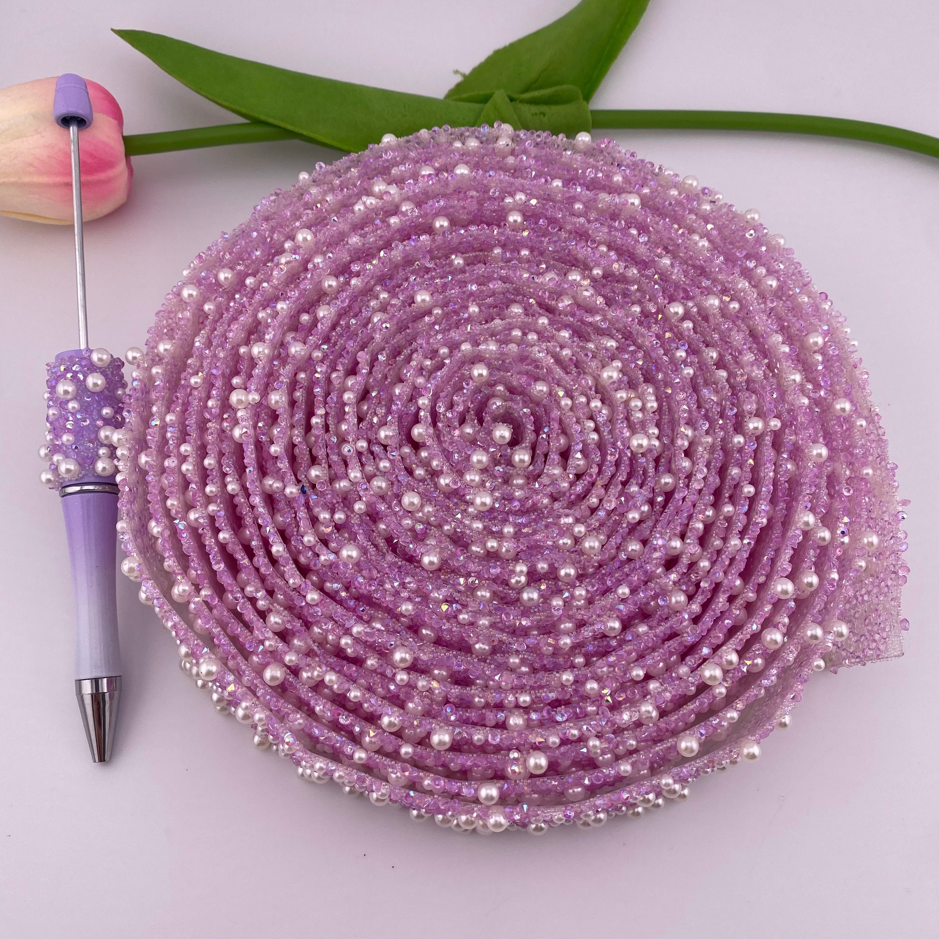 FS1636-2.7cm Width Diamonds with Pearl Pen Wraps