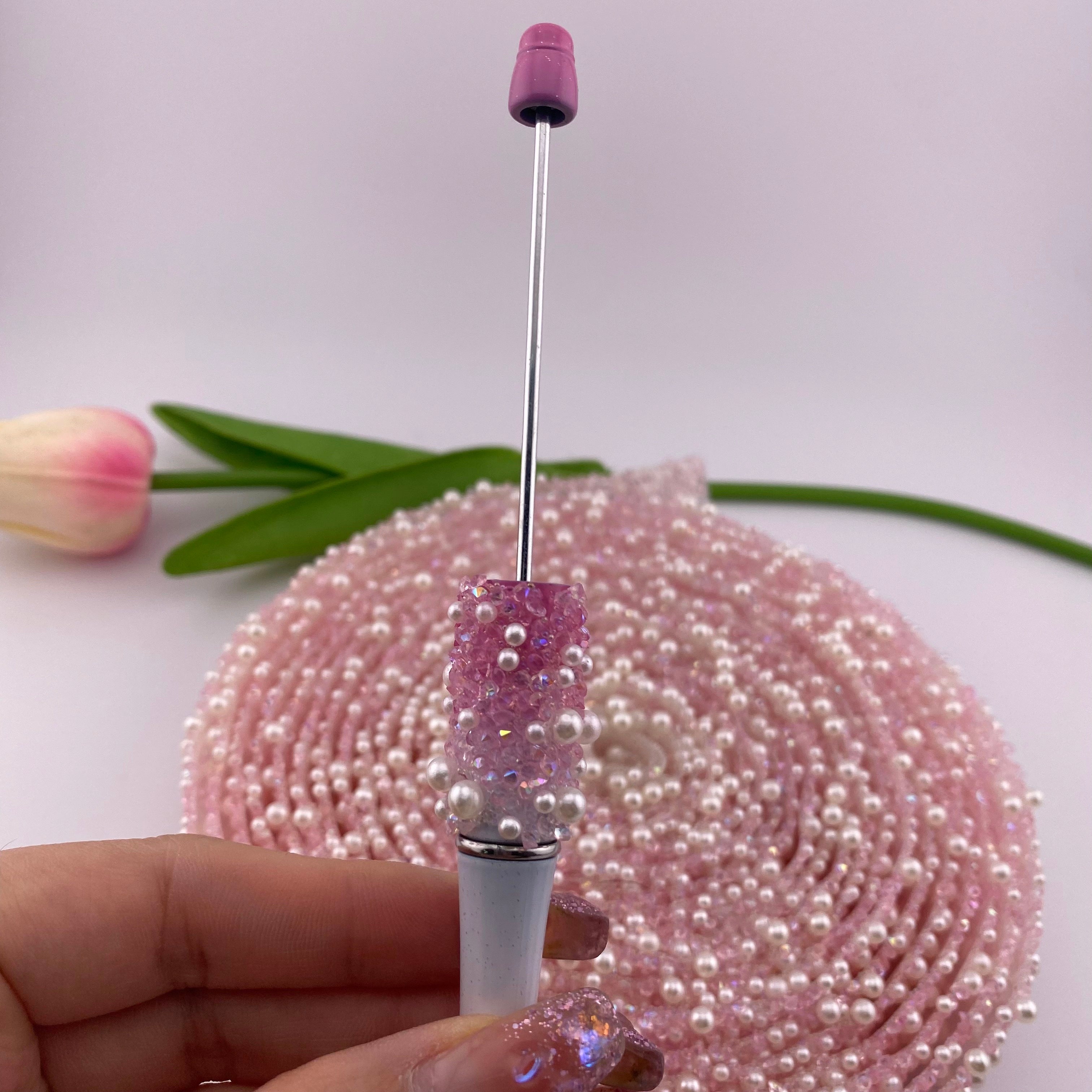 FS1636-2.7cm Width Diamonds with Pearl Pen Wraps