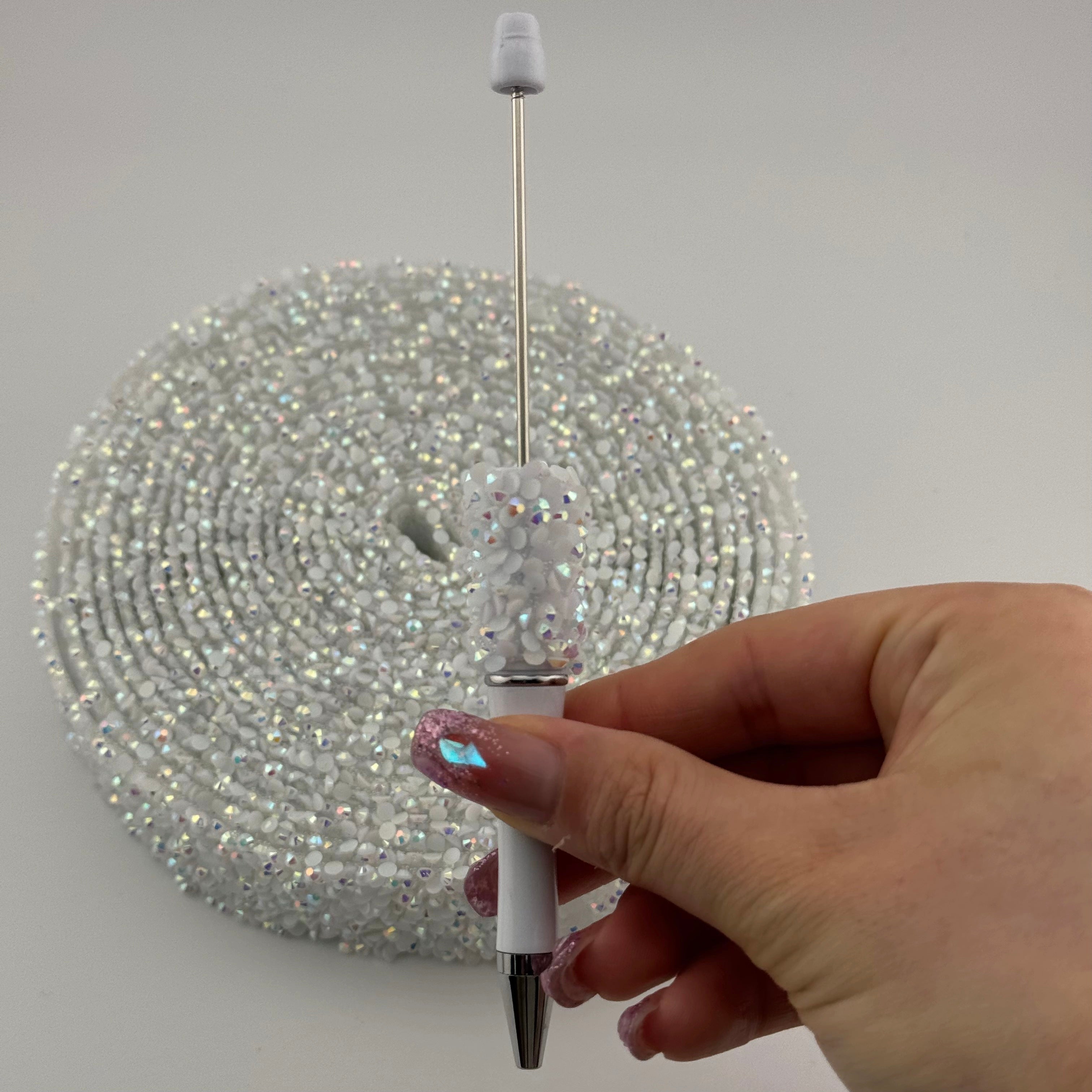 FS0986- 27MM Width Rhinestones Diamonds Pen Wraps 2.7CM