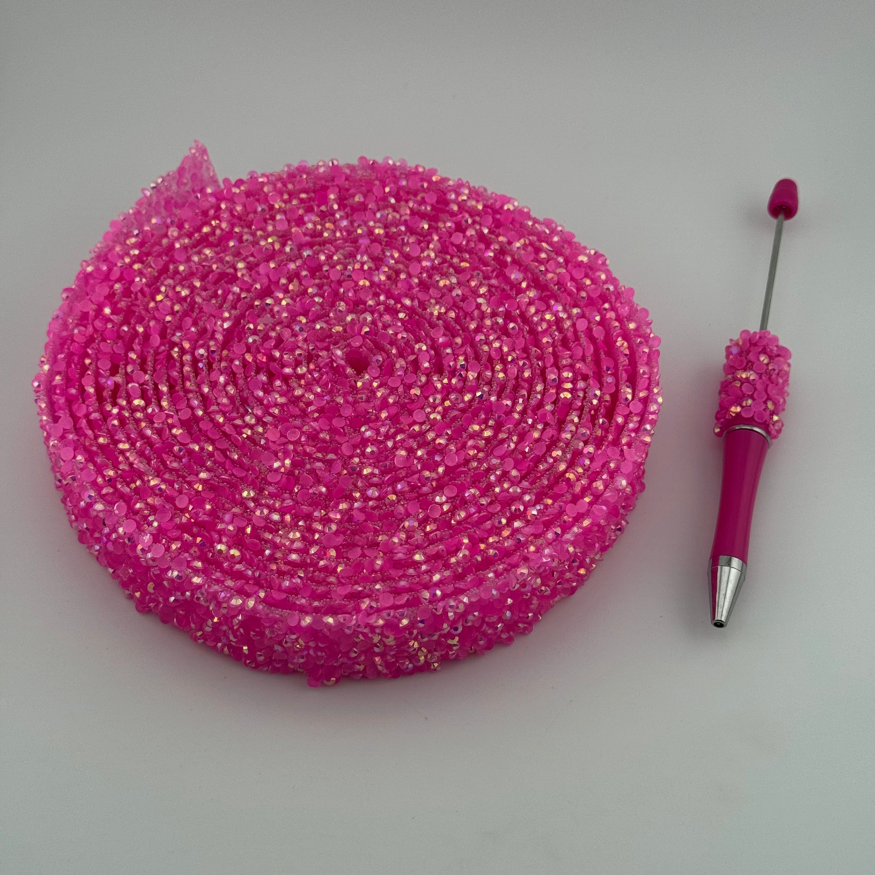 FS0986- 27MM Width Rhinestones Diamonds Pen Wraps 2.7CM