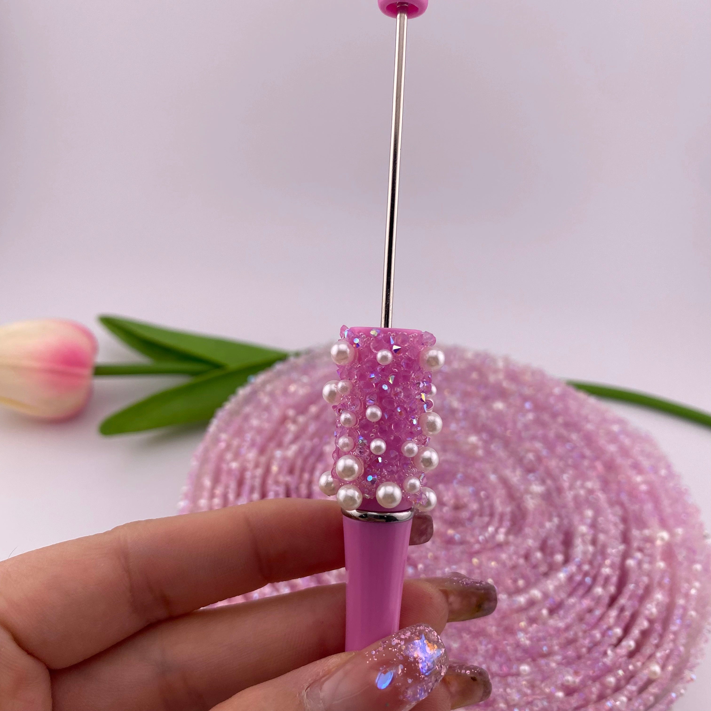 FS1636-2.7cm Width Diamonds with Pearl Pen Wraps